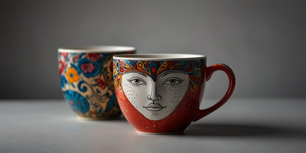 Artistic Cup Design